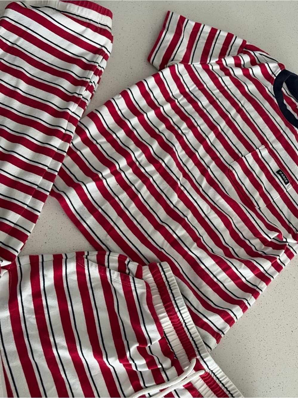 Parke striped 4 piece set
